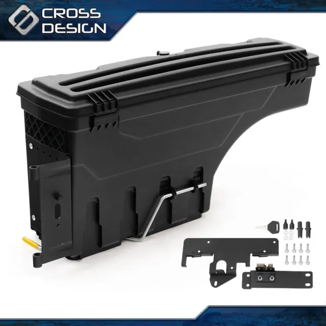 Truck Bed Storage Box Toolbox Passenger Right Side Fit For Toyota Tacoma 05-20