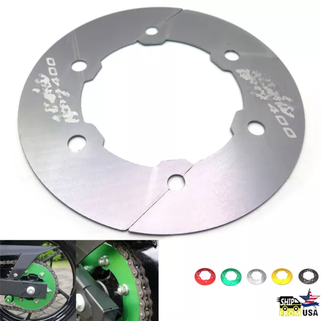 Kette Schutz Getriebe Gürtel Riemenscheibe Sprocket Cover für Kawasaki Ninja400