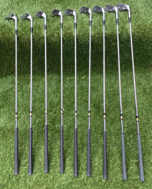 John Letters Pga European Tour Iron Set 3-SW R300u Regular Steel Shafts, R/H