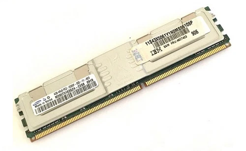 IBM Memory Ram 4GB Server 667MHZ PC2-5300 240-PIN DIMM CL5 LP ECC 46C7423