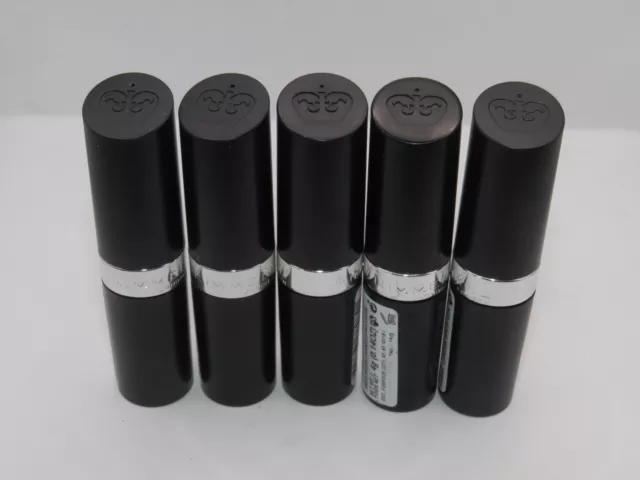 KATE RIMMEL 4g LASTING FINISH LIPSTICKS MANY SHADES AVAILABLE