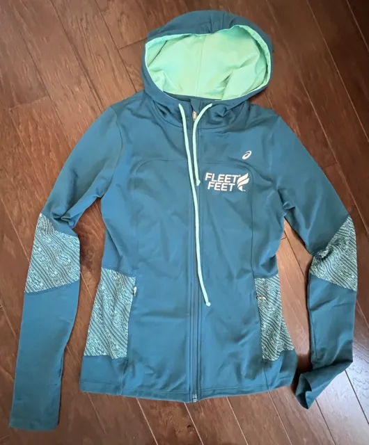 Asics Full Zip Thermopolis Hoody Women’s Small Pre Owned