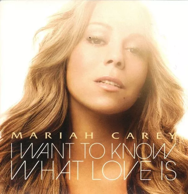 Cd Single Mariah Carey I Want To Know What Love Is Cardboard Sleeve Neuf/Blister