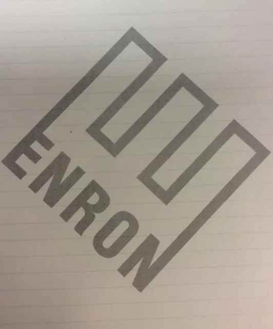 Collectible Enron Logo Lined Notepad 8 1/2" x 7 1/4" Original Swag 14 pages Collectible Enron Logo Lined Notepad 8 1/2" x 7 1/4" Original Swag 14 pages