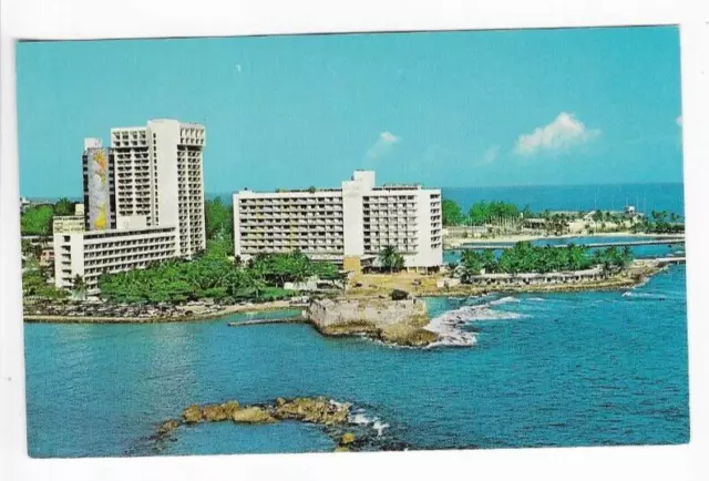 Postcard-Caribe Hilton-San Juan, Puerto Rico