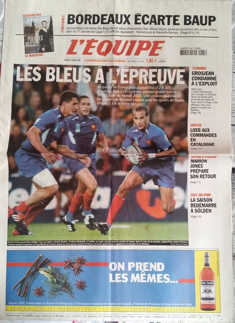 L'EQUIPE JOURNAL 21/05/2016; Marseille-PSg pour la 98e finale de la coupe de fr EUR 3,51 - FR