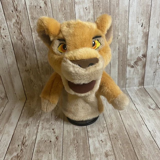 VINTAGE WALT DISNEY Company Simba Lion King Hand Puppet 10" Plush