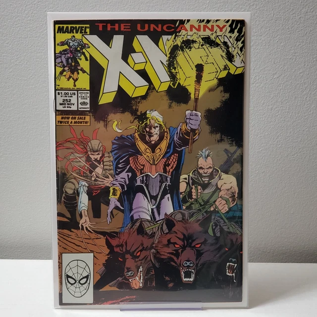 Uncanny X-Men #252 - Marvel Comics Direct Edition