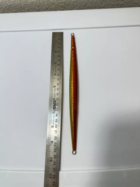 Saltwater Fishing Jig Vertical Metal Lead Jig Jigging Bait Hook.210GR. AJ & Tuna