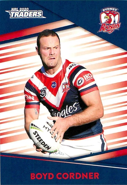 2020 SYDNEY ROOSTERS NRL Card BOYD CORDNER Traders $4.49 - PicClick AU