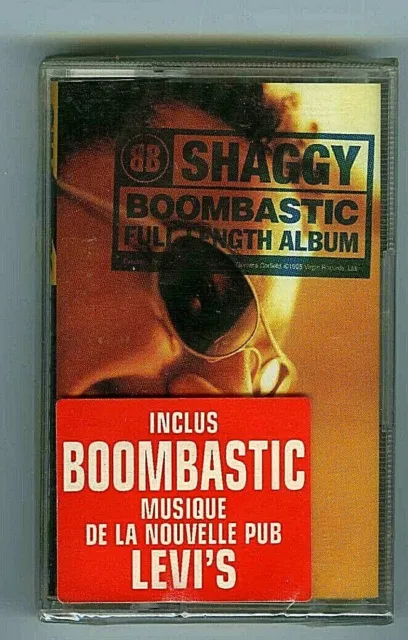 Cassette Tape(Sealed)Shaggy Boombastic Full Length Album