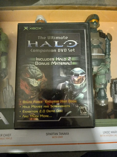 Halo 12" 4set Toys With Og Ultimate Halo Dvd Collection
