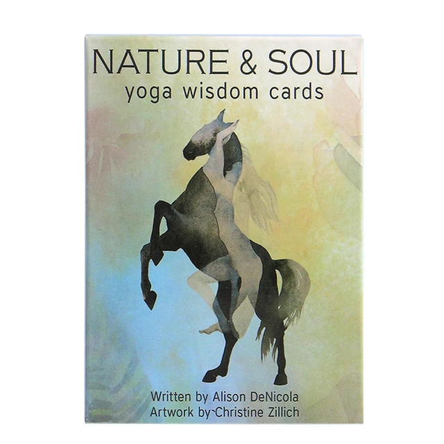 Yoga Wisdom 40 Cards/Set For Divination Fate Family Friends Board Games Cards