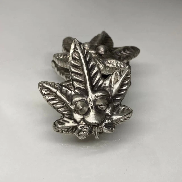 MK BarZ Spider Skull Triangle Silver Bar - 1 Ozt, .999 Fine Silver, Hand Poured, Limited Edition