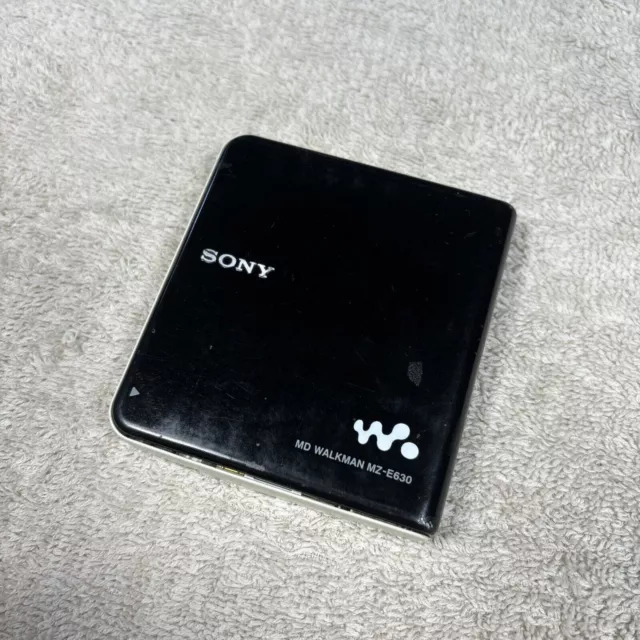 Sony MZ-E630 Minidisque MDLP noir testé MD Walkman 325252