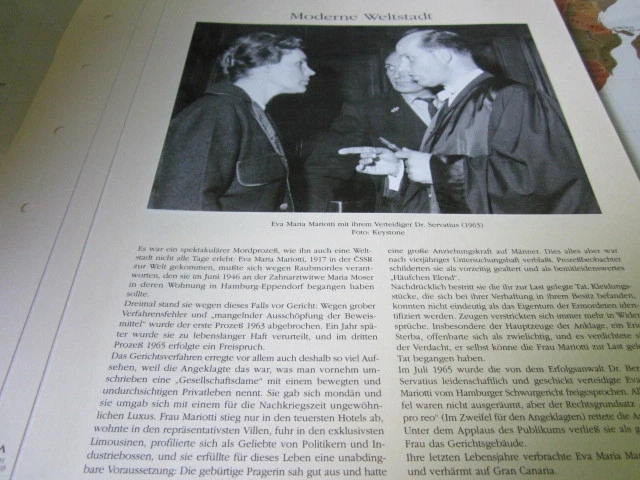 HAMBURG ARCHIV 15 Weltstadt 15203 Eva Maria Mariotti & Verteidiger Dr