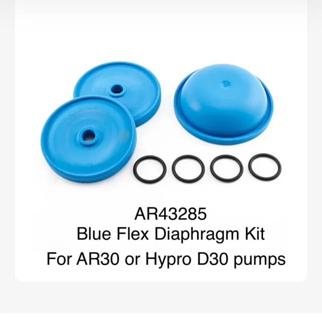 AR43285 D30 Blue Flex Diaphragms For AR And Hypro D30 Pumps