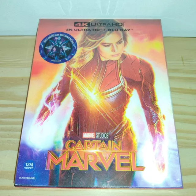 Captain Marvel Full slip STEELBOOK B - WeET Collection [4k + Blu-Ray] - NEUF