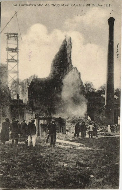 CPA AK NOGENT-sur-SEINE Catastrophe de la Materie 1911 (47069)