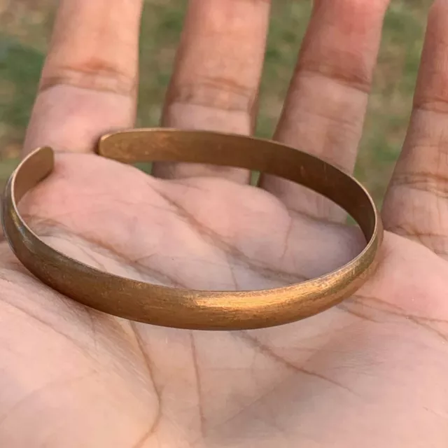 Very Old Rare Ancient Viking Bracelet Bronze Artefact Authentic Amazing