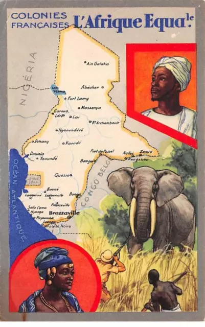 Afrique - n°80006 - Colonies Françaises L'AFRIQUE EQUATORIALE - Edition Spé
