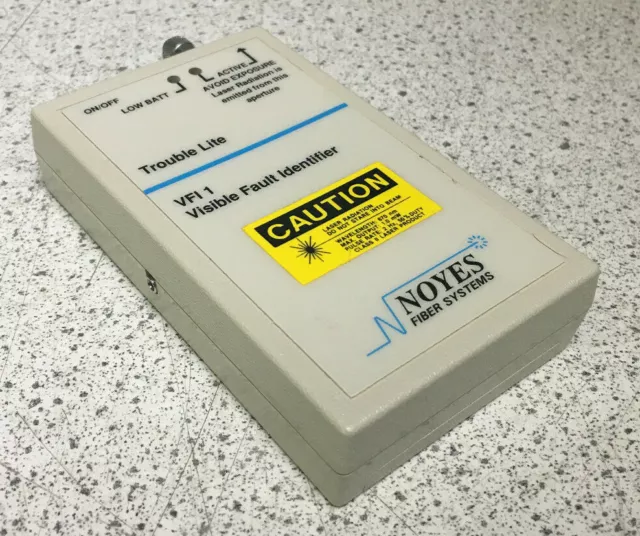 Noyes Fiber Systems VFI 1 Trouble Lite Visible Fault Identifier