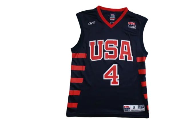 Maillot basket vintage USA N°4 Iverson