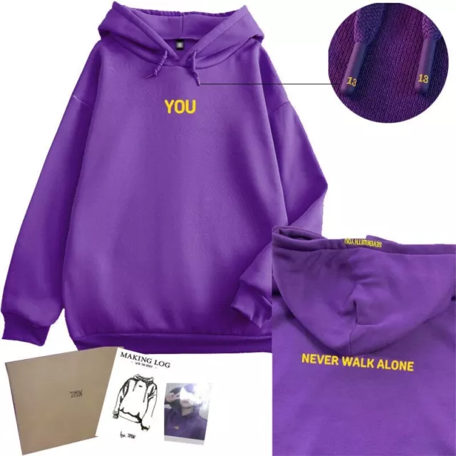 BTS Jimin "Seven With You" Hoodie, Purple Hoodie/Unisex/Brand NEW/Kpop