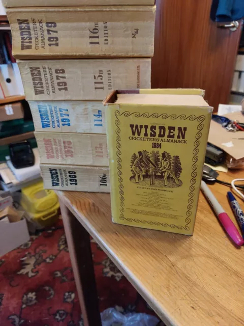 Wisden Cricketers Almanac - Choice of 3 - £2.50 Each