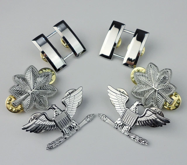 US ARMY OFFICER rank insignia Captain Lieutenant Colonel Colonel Rank ...