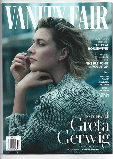 VANITY FAIR MAGAZINE DECEMBER 2023 January 2024 - GRETA GERWIG (COVER