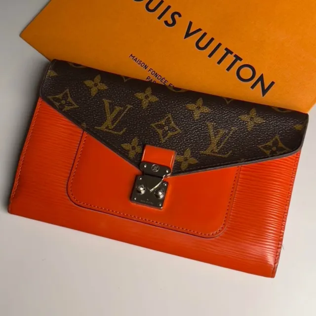 Fake Louis Vuitton Marie-Lou Long Wallet Monogram And Epi M60499 Piment  Replica At Cheap Price