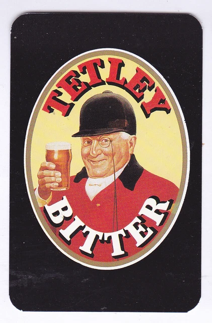 Tetley Better Huntsman,Brewery,Single playing Card
