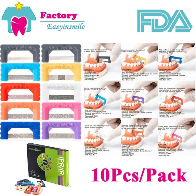 Dental IPR Strip System Reciprocating Interproximal Strip Reduction Contra Angle