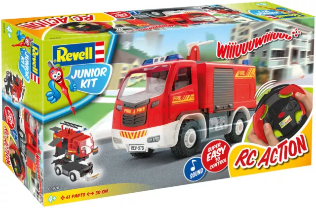 Revell Junior Kit RC Feuerwehrfahrzeug im Maßstab 1:20