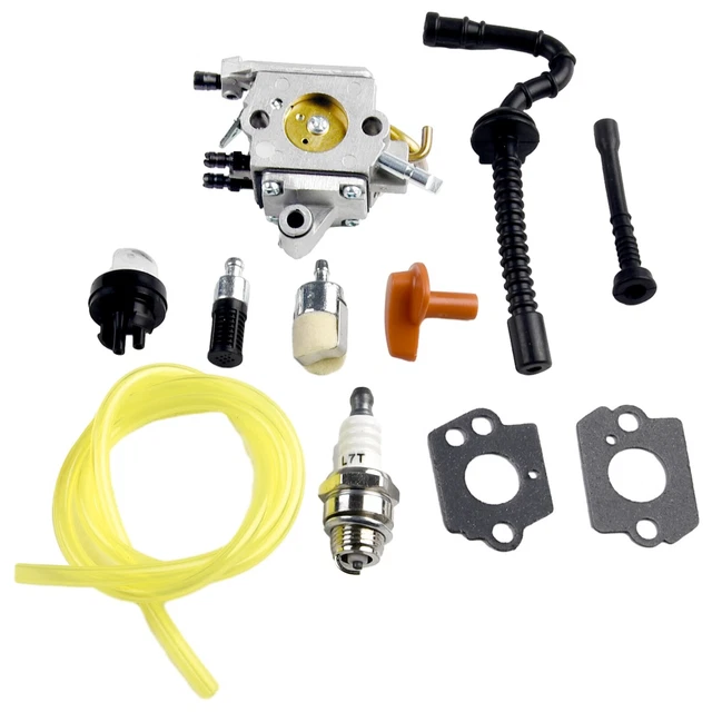 Kit De Réparation Carburateur Pour Scies Jonsered 49SP, 50, 51, 52, 60, 62, 66E - Compatible Tillotson HS-21D