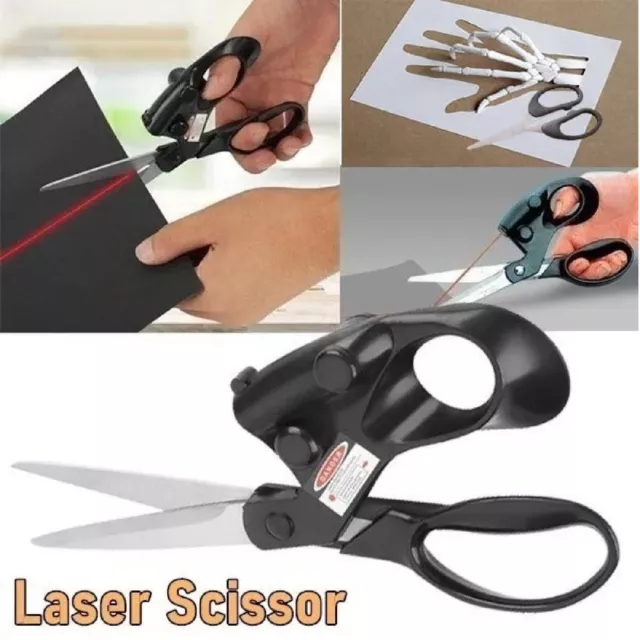 Laser Sewing Scissors Tailor Dressmaking Cutting Trimming Scissor Fabric Shears