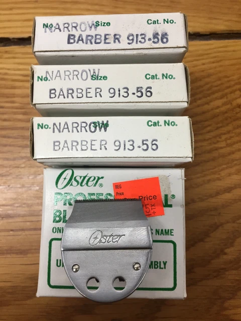 Oster Blades 913-56 (Narrow Finisher)(Brand New) 4 Pak