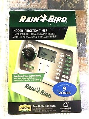 Rain Bird SST-900I 9 Zona Semplice Set Interno Timer Nuovo