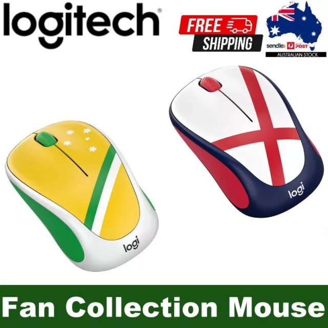 Logitech M238 Fan Collection Wireless Mouse - Brazil or England