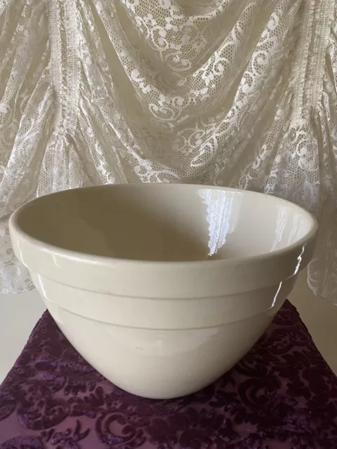 Vintage Hoffman Mixing Bowl Australia  Large Pudding Bowl Antique Kitchenalia