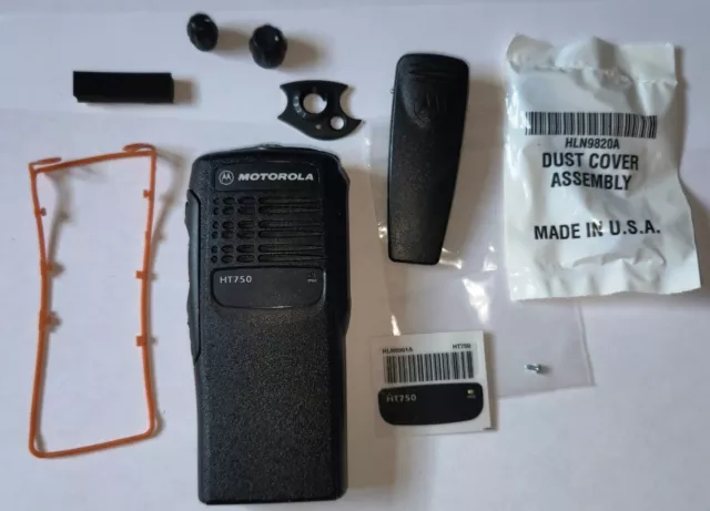 Motorola HT750 Radio Refurb Rebuild Recase Parts
