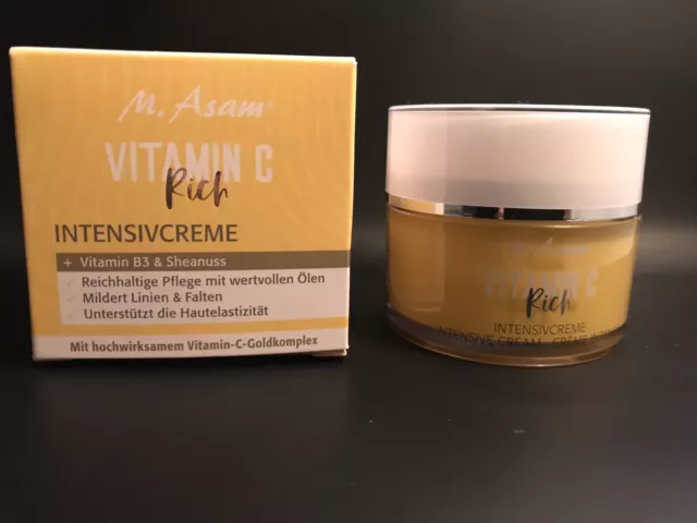 M. Asam Vitamin C Intensivcreme 50ml Neu&OVP