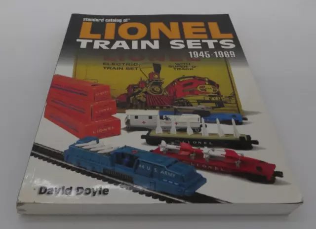 Standard Catalog of LIONEL TRAIN SETS 1945-1969 by David Doyle - 2007 train book