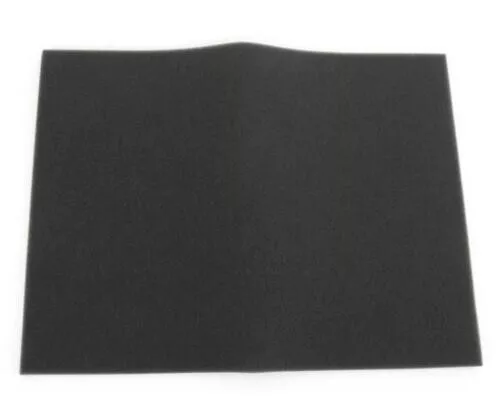 New UNI 12"x16"x3/8" 60PPI Universal Black Fine Foam Air Filter Sheet BF-4