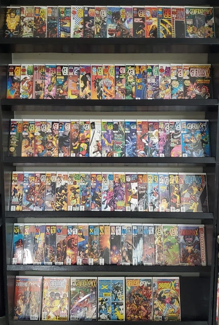 Generation X #1-75, - 1, Annuals '95-'99, 2 specials & Gen13 crossover Marvel