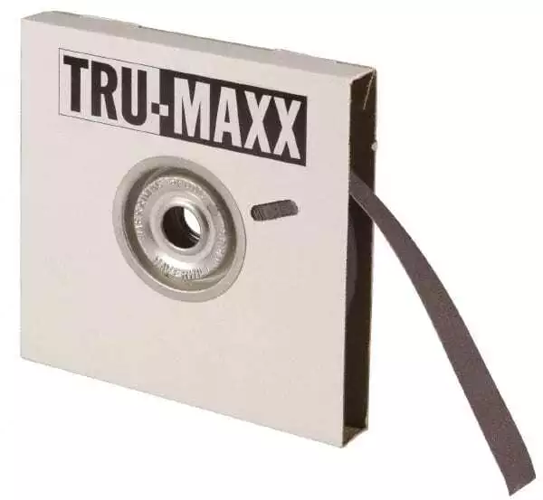 Tru-Maxx 1" x 50 Yd 400 Grit Aluminum Oxide Shop Roll Super Fine Grade, J Wei...