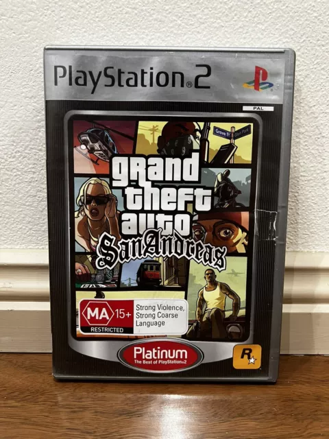 Grand Theft Auto GTA San Andreas PS2 Playstation 2 Original Magazine Advert  7276 on eBid Australia | 116024553