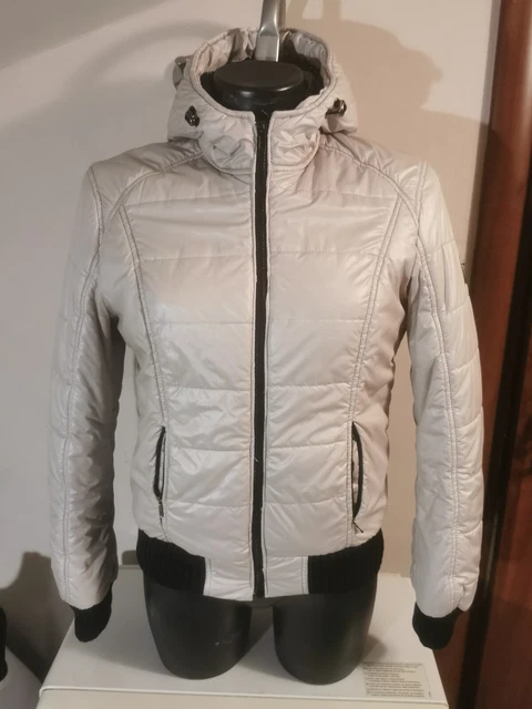 Giubbino Refrigiwear Donna Piumino Beige - Giacca Bomber giubbotto /Jacket