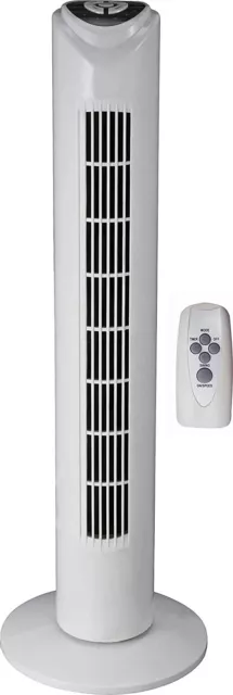 Zephir Ventilatore Torre a Colonna con Telecomando senza Pale Timer PH82TS